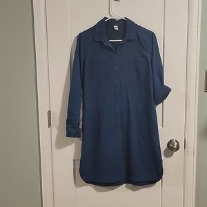 Old Navy Denim Shirt Dress size medium